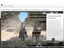 Tablet Screenshot of finca-lahabana.de